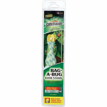 SPECTRACIDE Bag-A-Bug 45 In. Galvanized Steel Kwik Stand For Japanese Beetle Trap HG-56904